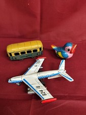 Giocattoli di latta anni 60 lotto di 3