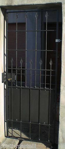 Cancello pedonale ferro - cancello,