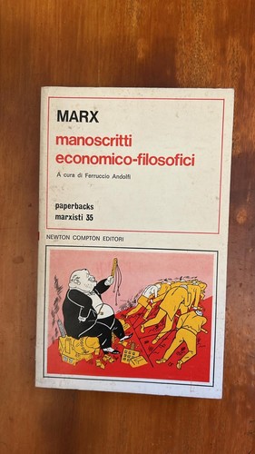Marx manoscritti economico - marx,