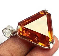 Ciondolo Zultanite Naturale 52,25 Ct 7 Colori Argento 925 Gemma Sciolta Certificata