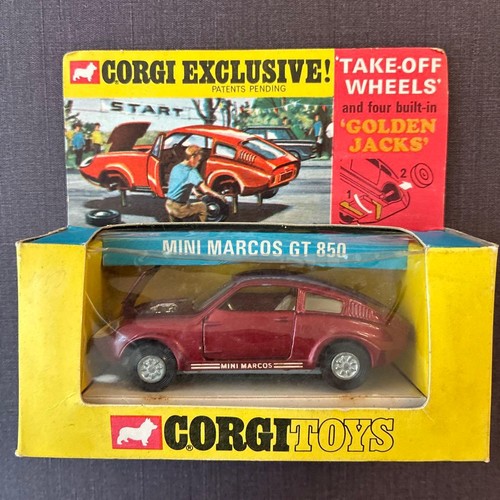 Corgi toys mini marcos 850 - toys, gt