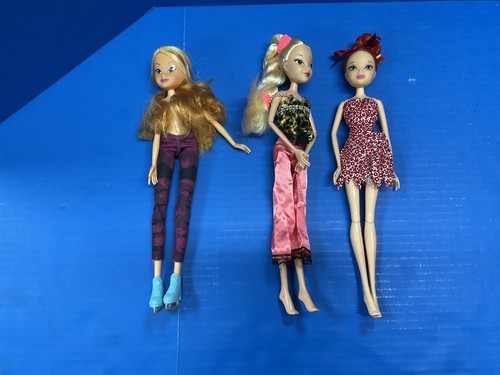 Vtg winx club dolls set - winx,