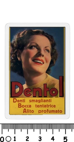 Calamita pubblicità dentol - calamita,