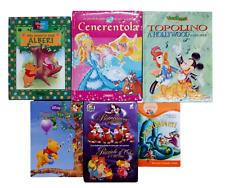 6 LIBRI DI FAVOLE PER BAMBINI BIANCANEVE-WINNIE THE POOH-TOPOLINO-CENERENTOLA...