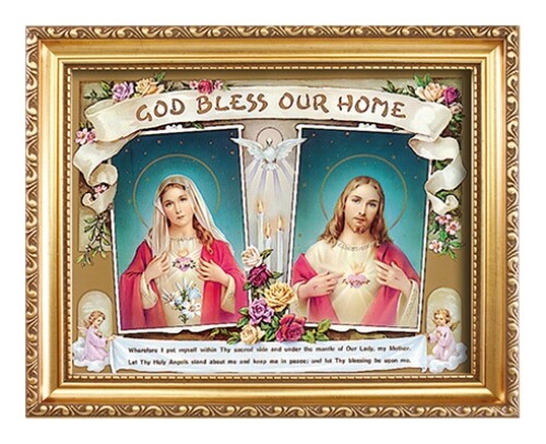 God bless our home sacred - home,