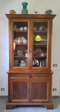 Credenza toscana artigianale con vetrina