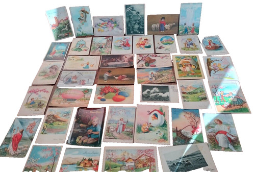 Lotto cartoline auguri - 50,