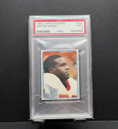 Adesivi dexter manley - manley, topps