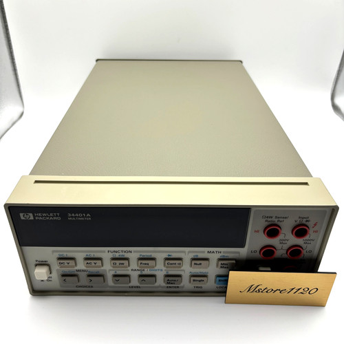 Agilent 34401a multimetro - hp,