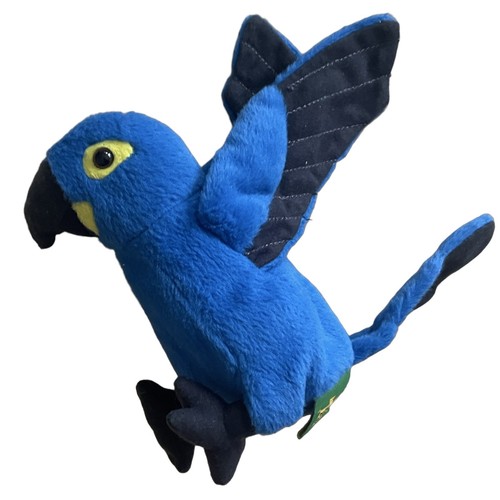 Peluche fagiolo ara giacinto