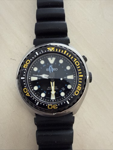 Seiko kinetic diver gmt - seiko,