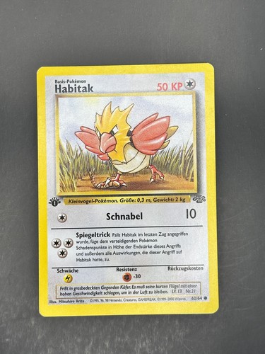Spearow pokemon giungla - spearow, 62/64
