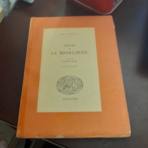 Saggio sulla rivoluzione - saggio,