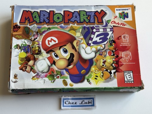Mario party nintendo - mario, 64