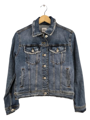 Zara giacca denim donna - zara,