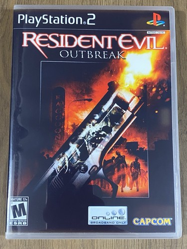 Resident evil outbreak sony - resident, evil: