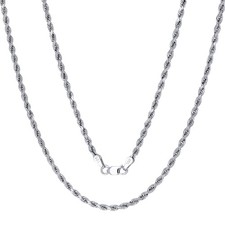 10k Oro Bianco 2.5mm Taglio