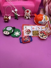 Super Mario - Kinder Joy 6 personaggi Mario,Toad ,Goomba paragoomba,luigi