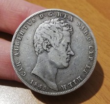 REGNO DI SARDEGNA - 5 LIRE
