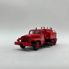 MODELLINO CAMION POMPIERI CCF GMC 1940 ROSSO  - DEL PARDO - SCALA 1:57
