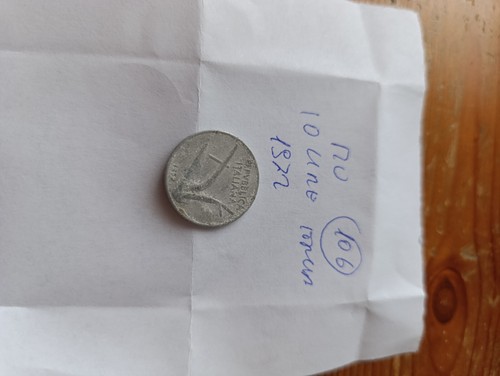 Moneta lire del 1972 - moneta,