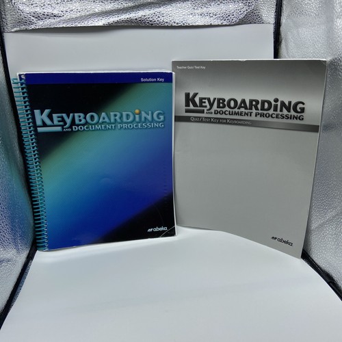 Abeka keyboarding and - keyboarding, document