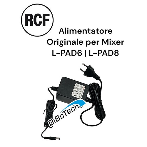 Alimentatore originale rcf per - alimentatore,