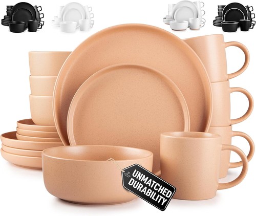 Set piatti cucina terra gres