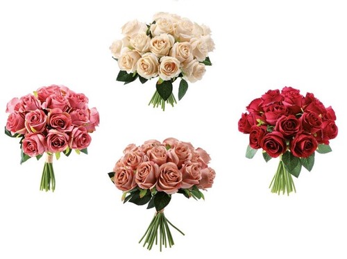 Set bouquet fiori - bouquet, artificiali
