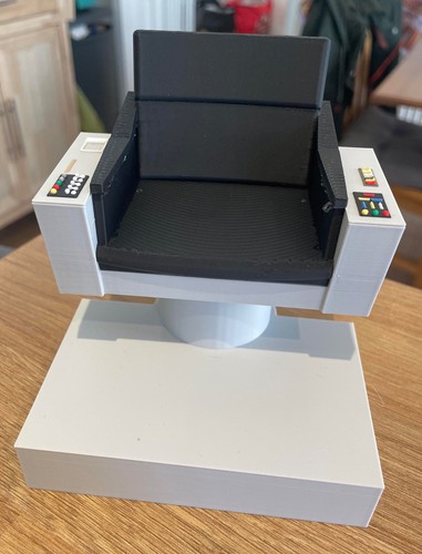 Captain kirk command - kirk's, chair