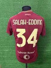 Maglia Roma SALAH EDDINE Store No Match Worn No Indossata Shirt Jersey Tg L Holl