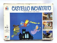 Gioco da tavolo Il castello incantato MB anni 70 vintage italiano Completo #FT23
