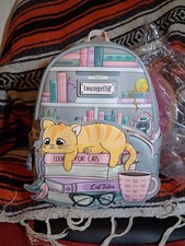 Loungefly bookish cat mini - cat,