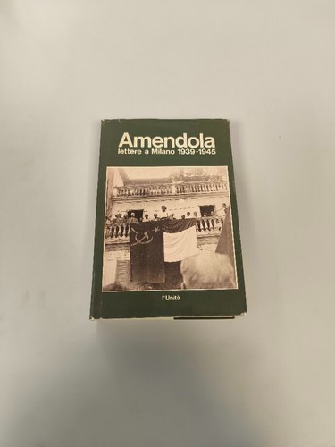 Libro amendola - amendola, (giorgio)