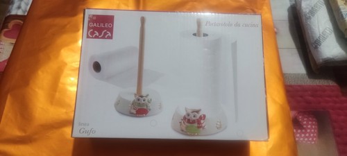 Portarotolo cucina ceramica - portarotolo,