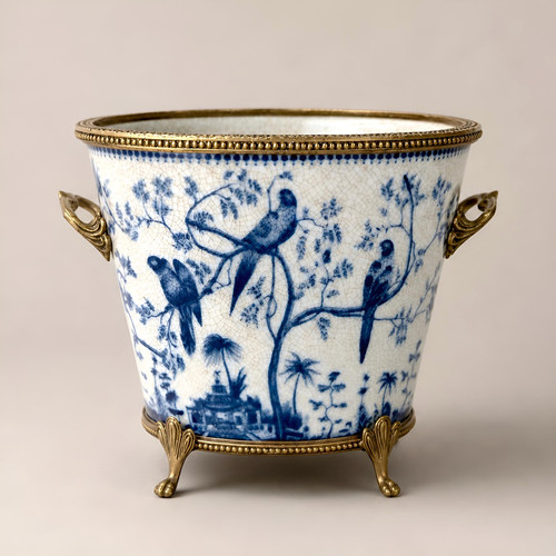 Cachepot porcellana nuovo - in,
