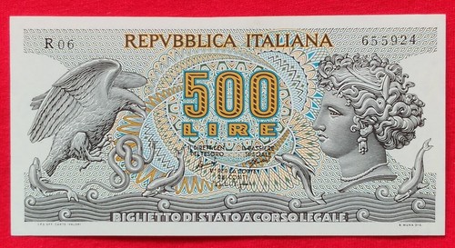 500 lire aretusa fds - aretusa,