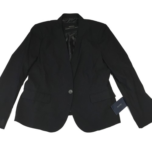 Blazer donna nero zara basic - blazer,