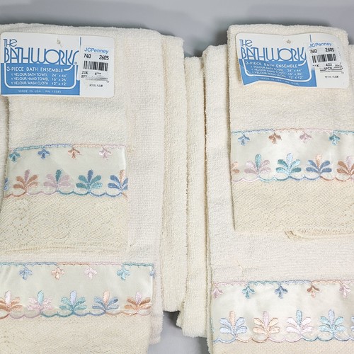 Set asciugamani vintage jc - 2,