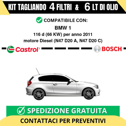 Tagliando filtri bosch - 4,