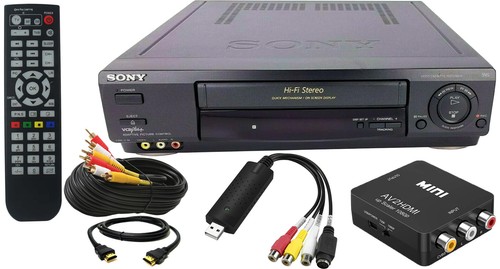 Pacchetto sony vcr - vcr, vhs