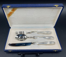 SET SERVIZIO POSATE DESSERT DOLCI DOLCE TORTA SOLINGEN ARGENTO 800