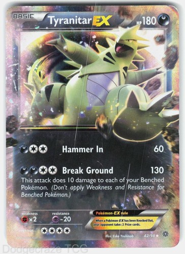 Tyranitar holo ex - 42/98,