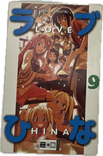 Love hina manga tedesco - hina, 09