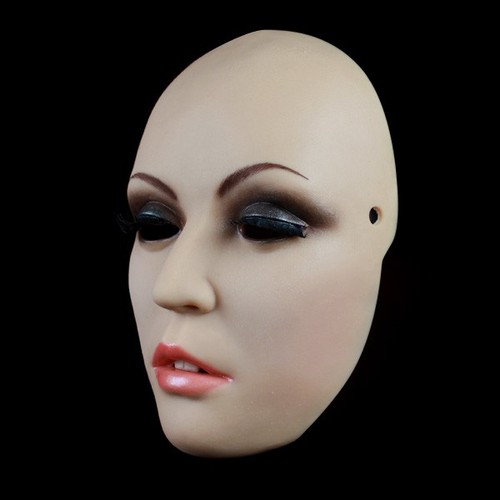 Maschera testa donna silicone