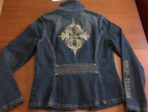 Giacca jeans media harley - jeans,