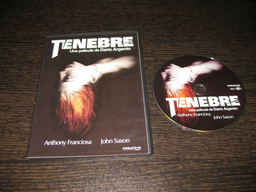 Tenebre dvd anthony franciosa - tenebre,