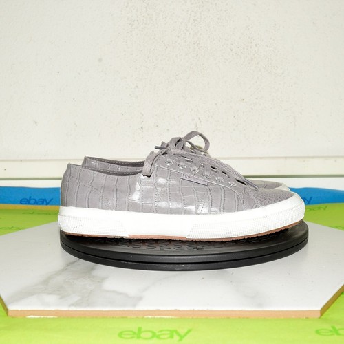 Superga 2750 grey croco - grey,