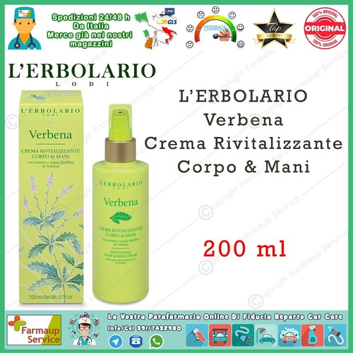 Erbolario verbena crema - l'erbolario,