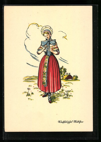 Ragazza della westfalia - ragazza, in